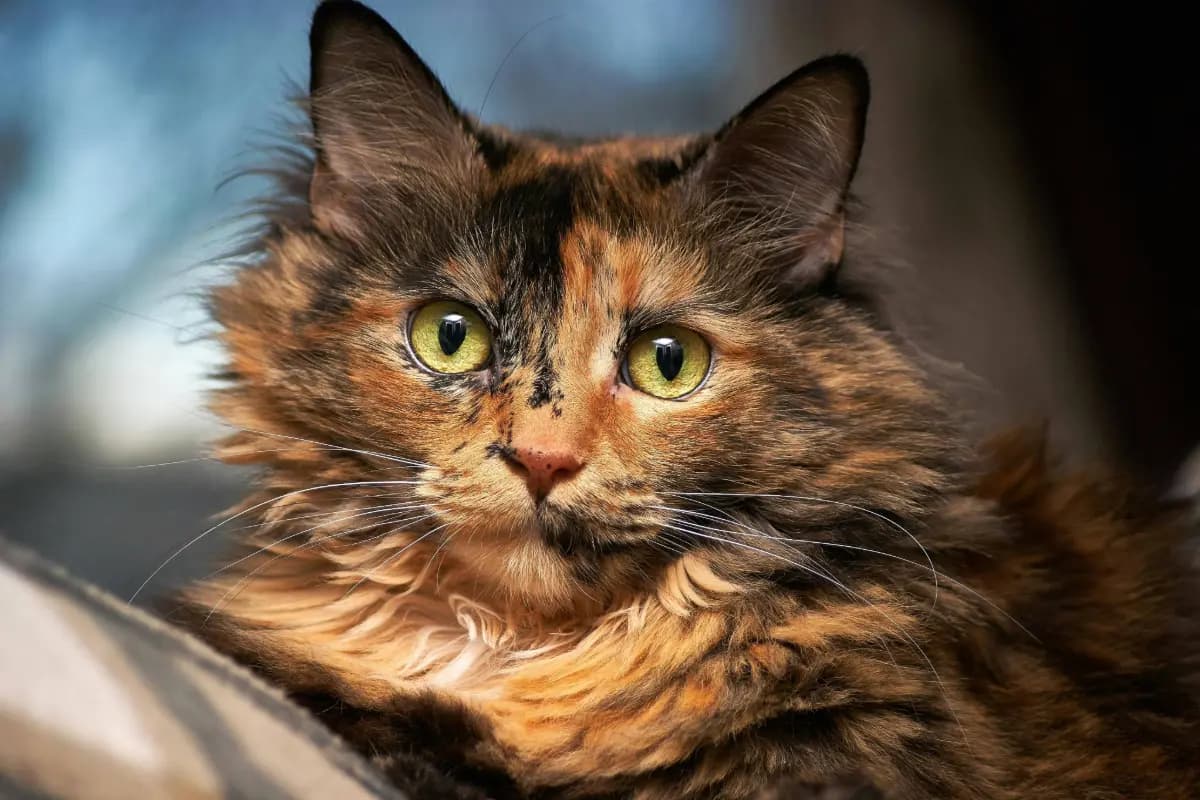 Chat ecaille de tortue